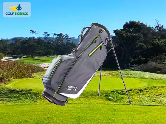 Izzo Golf Ultra-Lite Cart Bag - Black