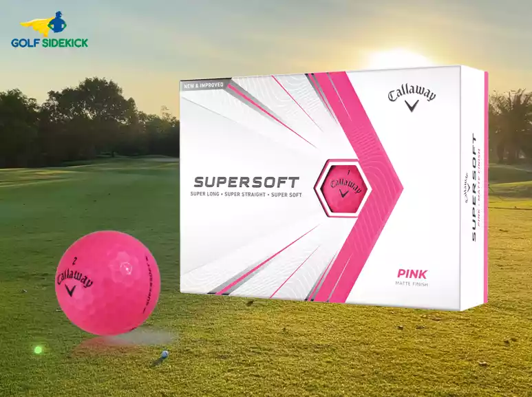 Buy Callaway Supersoft Matte Pink Golf Balls